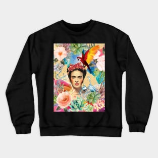 Frida Kahlo Unforgettable Unibrow Crewneck Sweatshirt